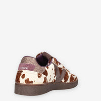 Sneakers Victoria in Pelle con Stampa Animalier