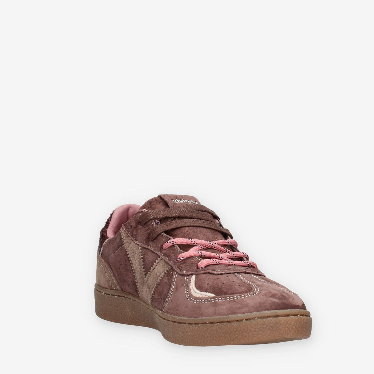 Scarpe da Ginnastica in Pelle Scamosciata Marrone - Victoria