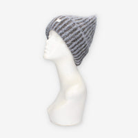 Cappello in Lana a Righe Grigie - Victoria