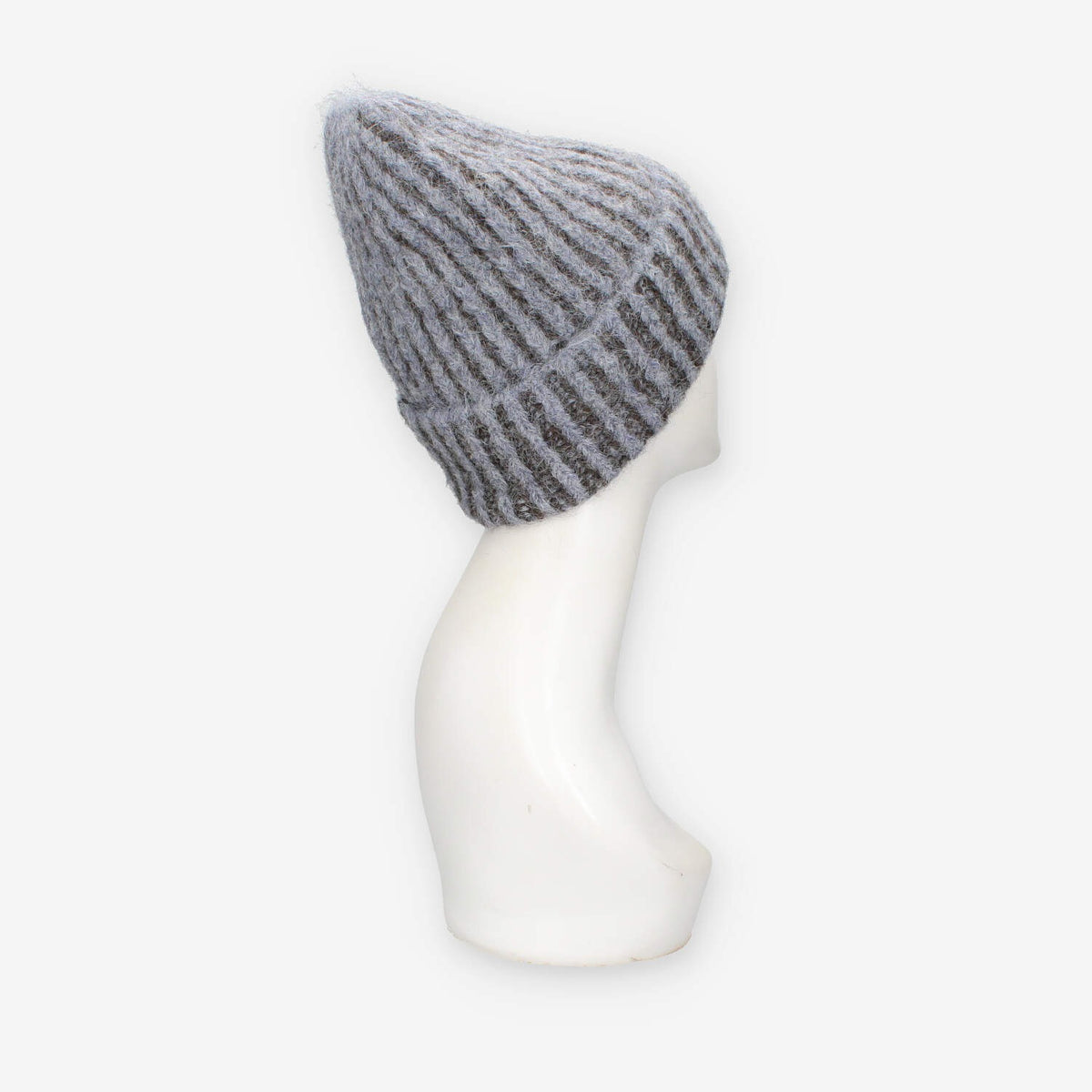 Cappello in Lana a Righe Grigie - Victoria