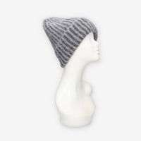 Cappello in Lana a Righe Grigie - Victoria