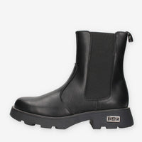 Stivaletti Chelsea Neri in Pelle - Cult T-362-BLACK