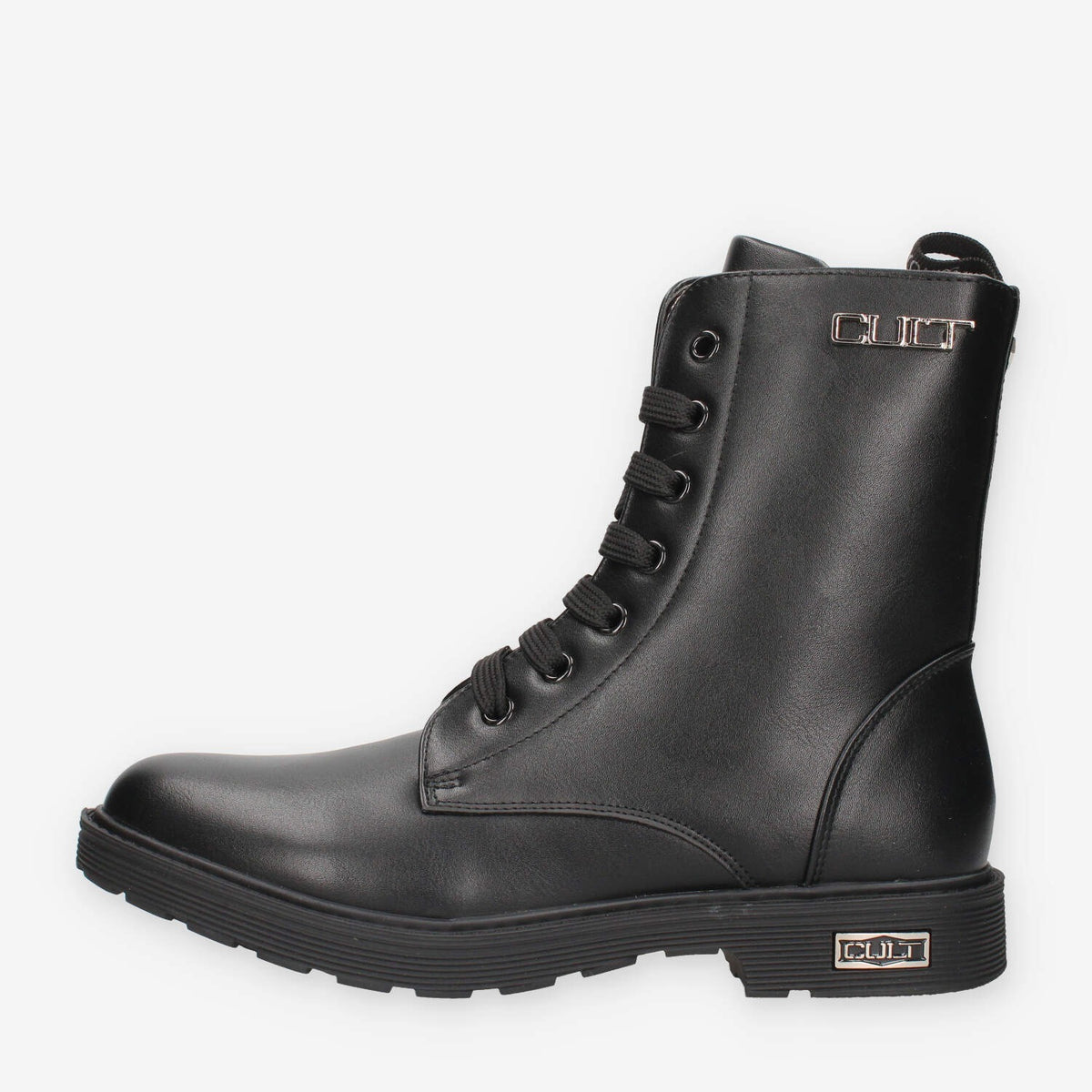 Stivaletti in Pelle Nera T-390-BLACK di Cult