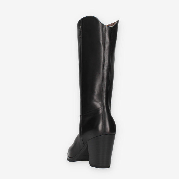 Stivali in Pelle Nero Giardini - Eleganza e Comfort