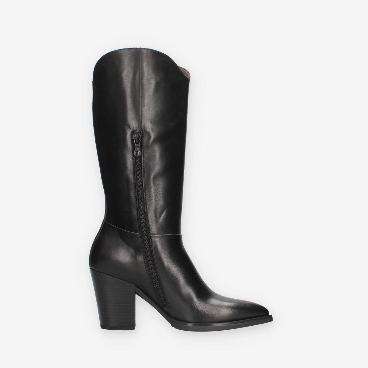 Stivali in Pelle Nero Giardini - Eleganza e Comfort