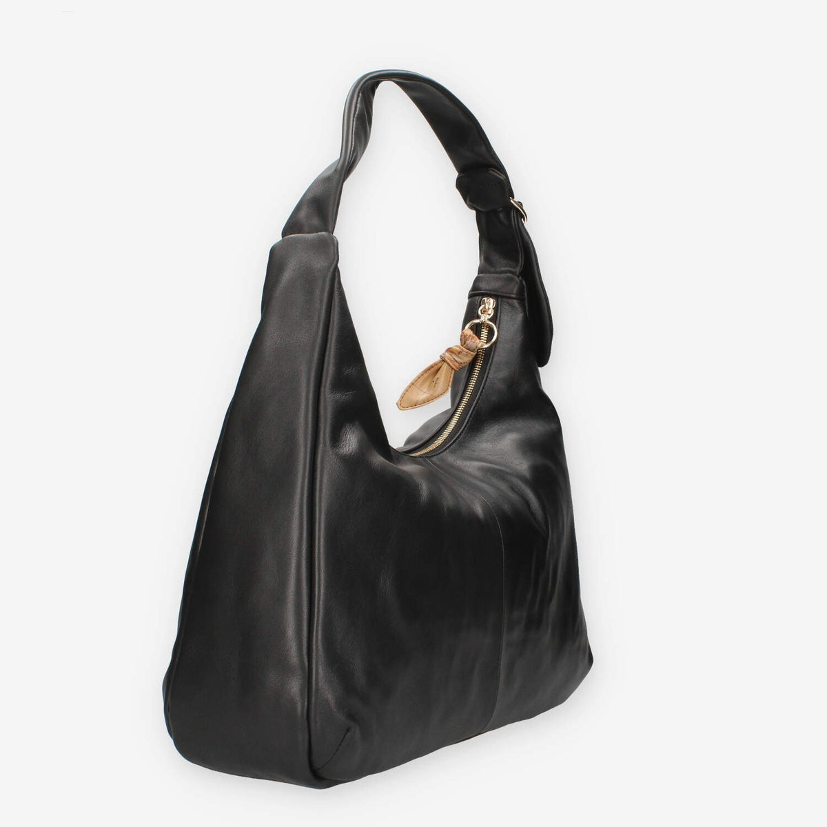Borsa a Spalla in Pelle Nera - Alviero Martini Prima Classe
