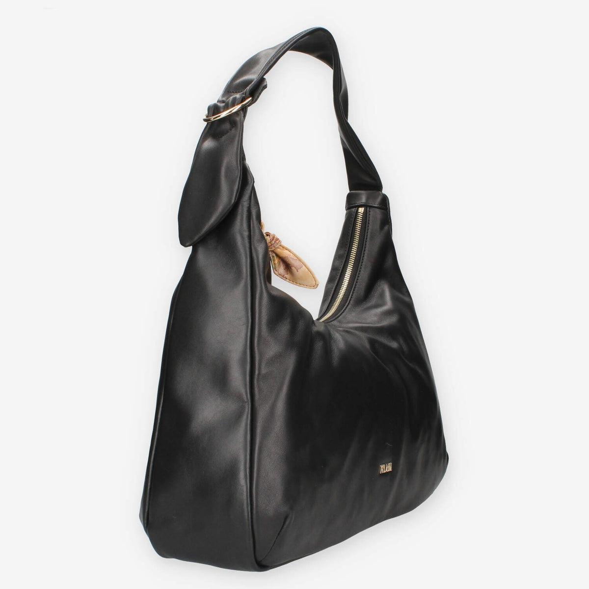 Borsa a Spalla in Pelle Nera - Alviero Martini Prima Classe