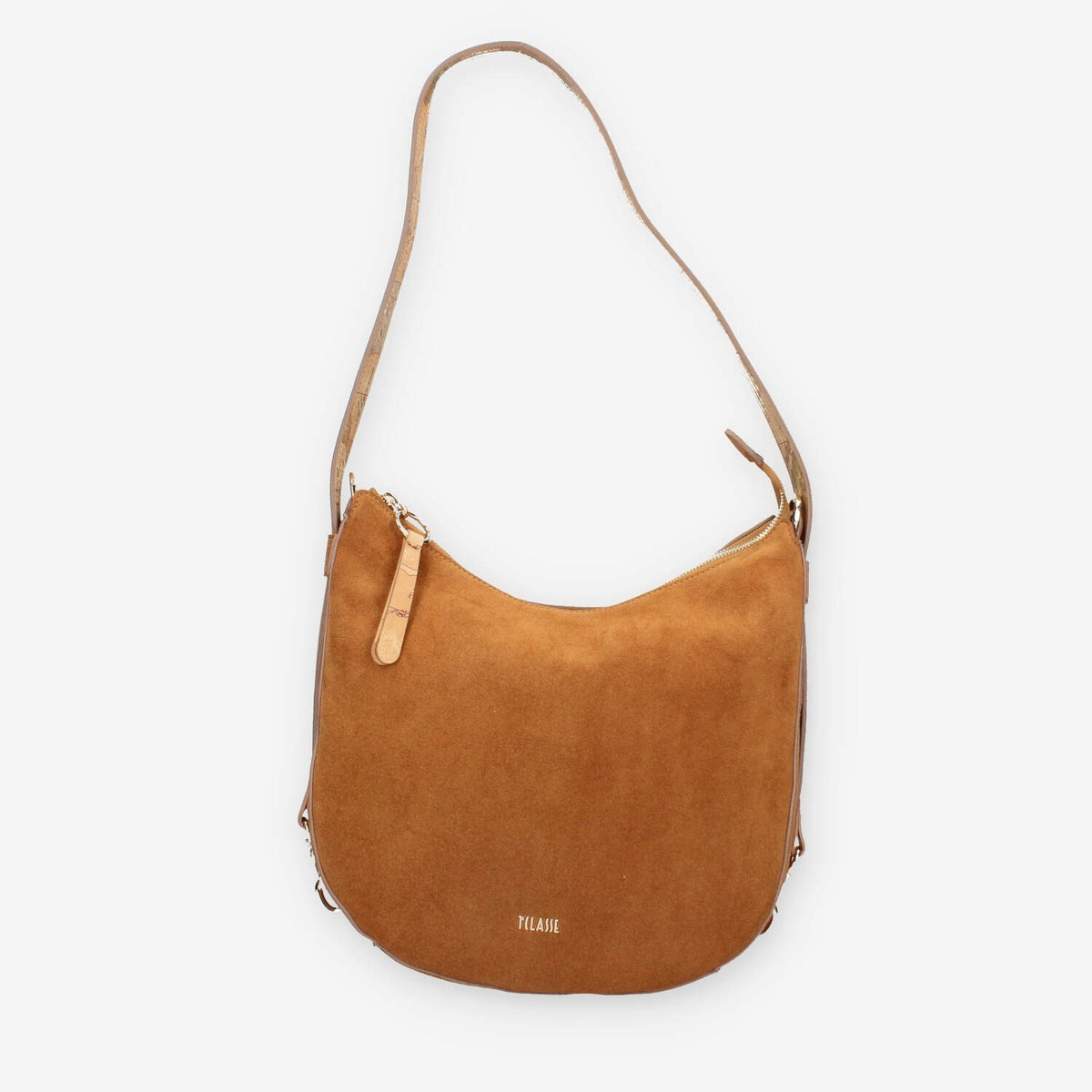 Borsa a Spalla Alviero Martini Prima Classe in Pelle Scamosciata