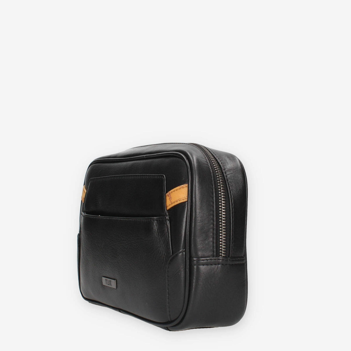 Pochette in Pelle Nera Alviero Martini Prima Classe