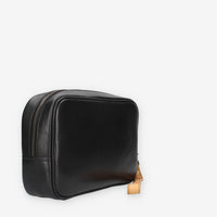 Pochette in Pelle Nera Alviero Martini Prima Classe