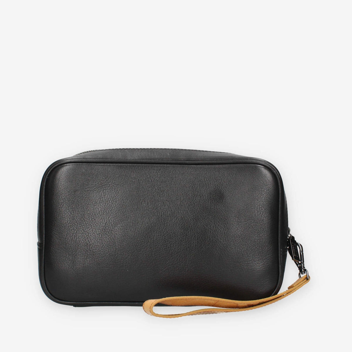 Pochette in Pelle Nera Alviero Martini Prima Classe