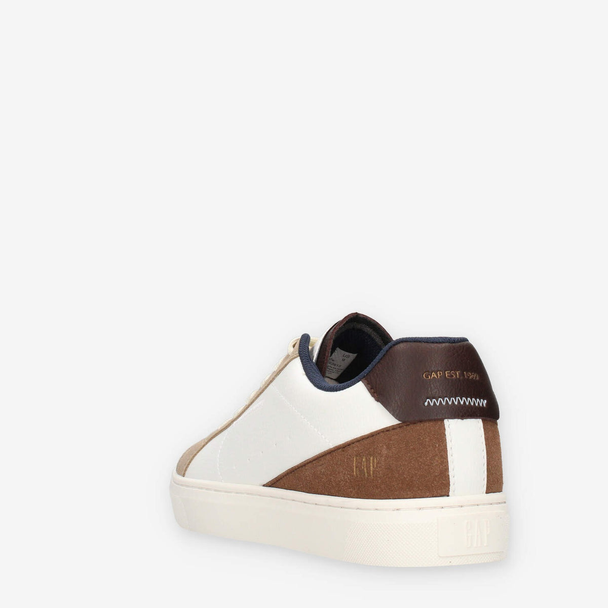 Sneakers Bianche e Cognac da Uomo - Gap