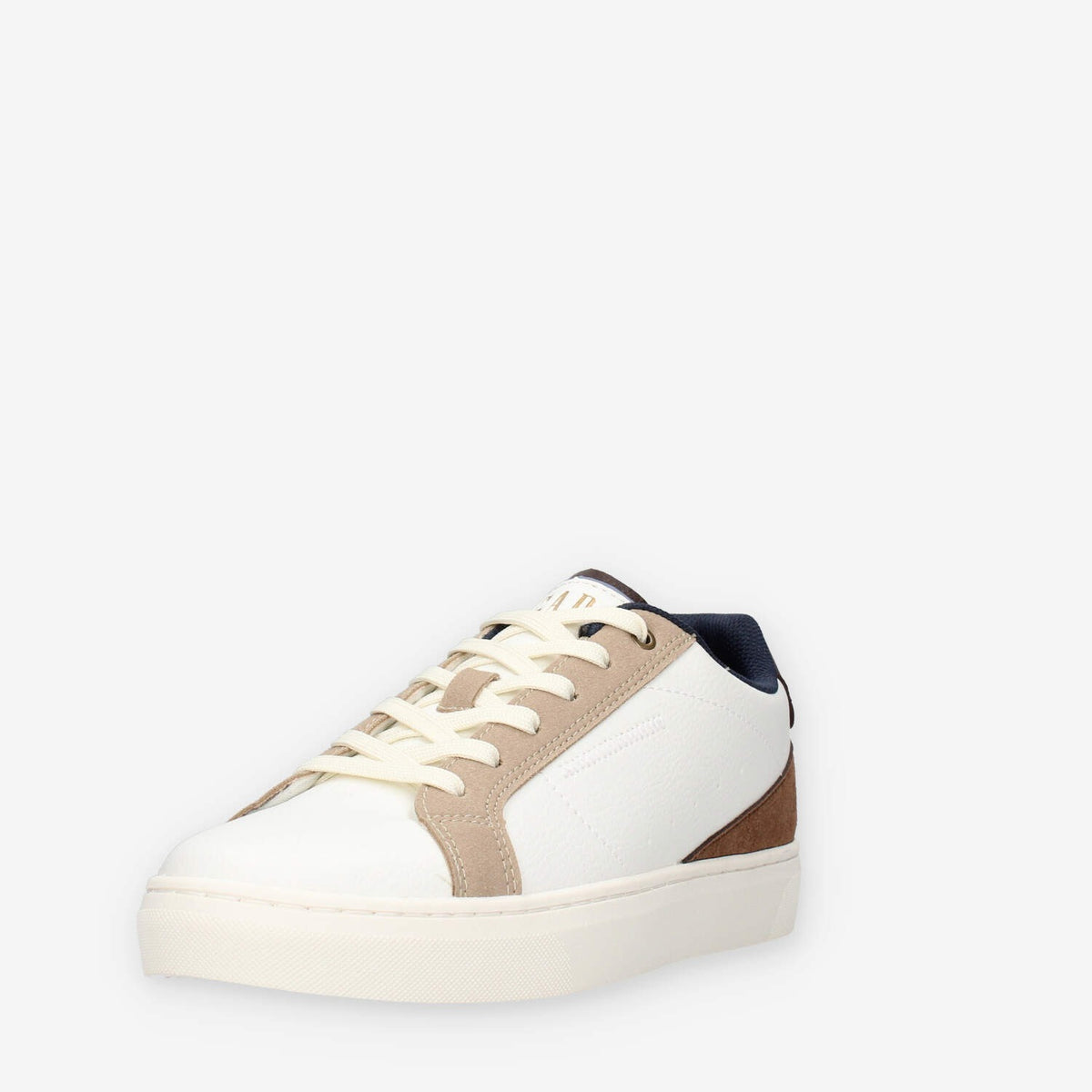 Sneakers Bianche e Cognac da Uomo - Gap