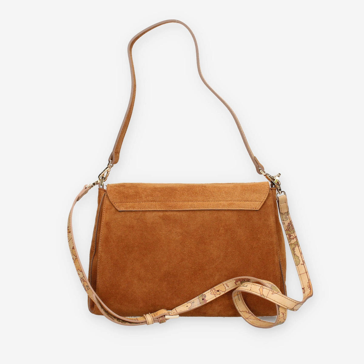 Borsa a Tracolla in Pelle Scamosciata - Alviero Martini Prima Classe