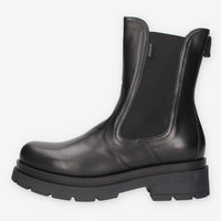 Stivaletti Chelsea in Pelle Nera Nero Giardini