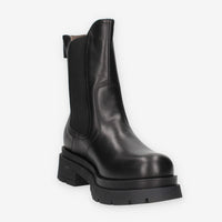Stivaletti Chelsea in Pelle Nera Nero Giardini