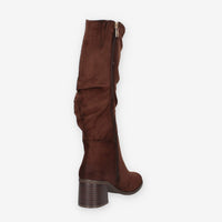 Stivali al Ginocchio in ecopelle Marrone - Xti Tentations
