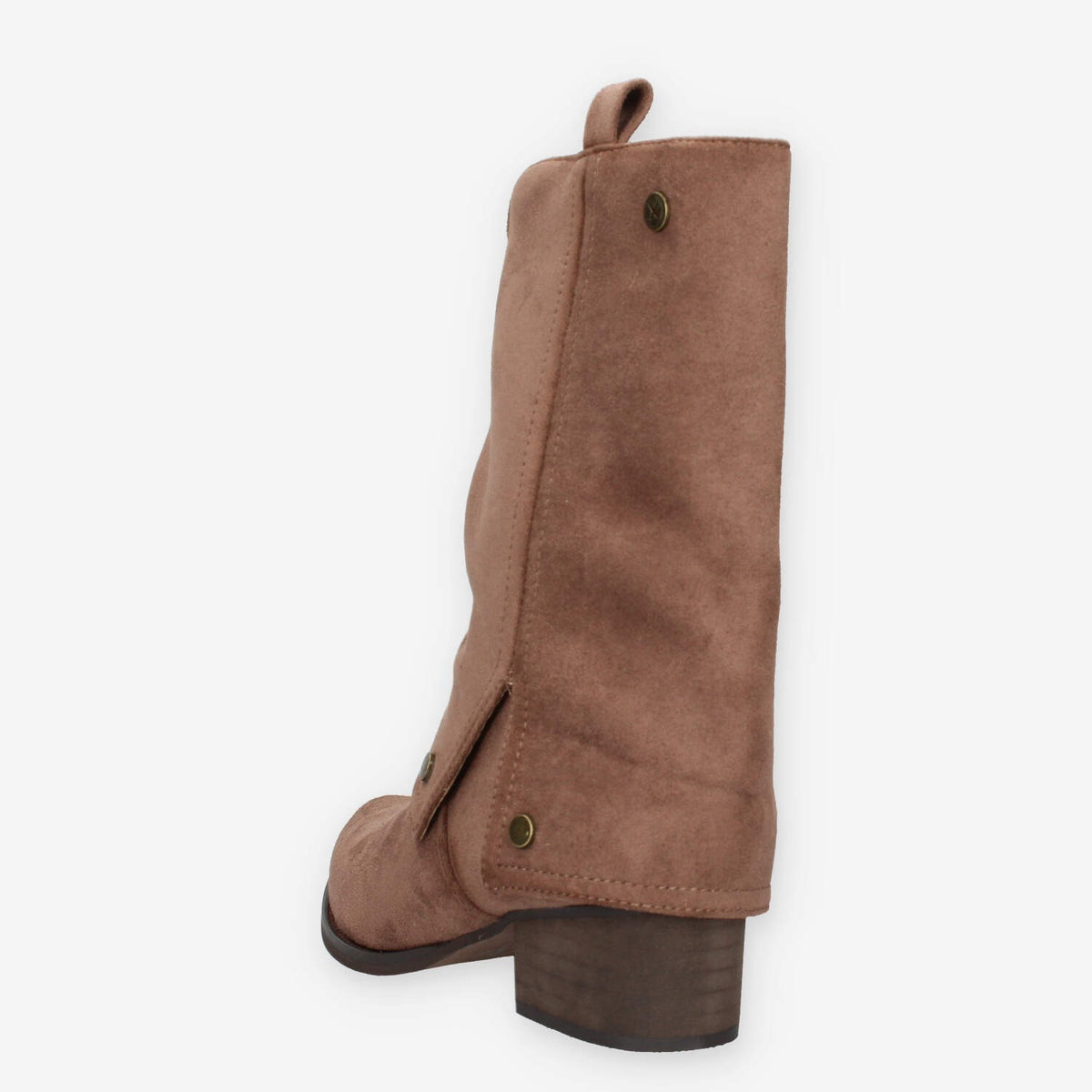 Stivaletti Taupe in Ecopelle Scamosciata - Xti Tentations
