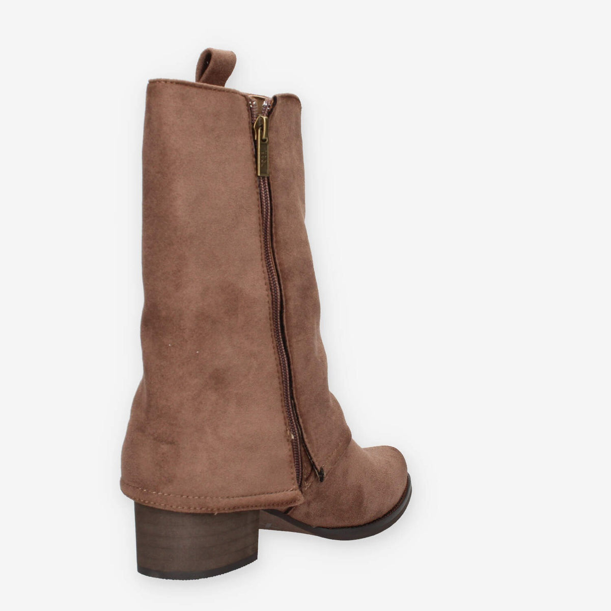 Stivaletti Taupe in Ecopelle Scamosciata - Xti Tentations