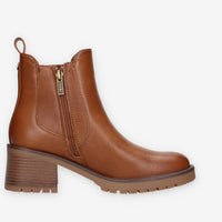 Stivaletti Chelsea in Ecopelle Camel - Xti Tentations