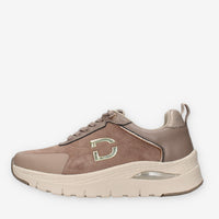 Sneakers slip on Donna Serena in Taupe - Eleganza e Comfort