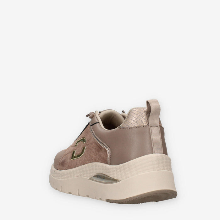 Sneakers slip on Donna Serena in Taupe - Eleganza e Comfort