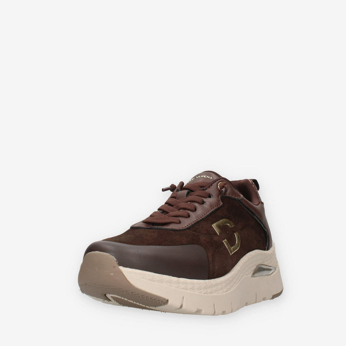 Sneakers Slip On Donna Serena in Ecopelle – Modello 146137DM-TDM: Eleganza e Comfort in un Unico Stile