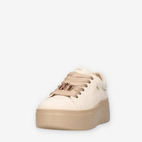 Sneakers Platform Donna Serena in Beige Chiaro