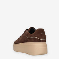 Sneakers Platform Donna Serena in marrone