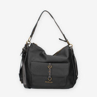 Borsa a Spalla in Ecopelle Nera - Refresh