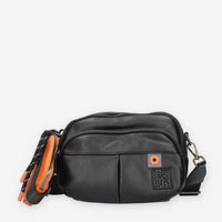 Borsa a Tracolla Nera con Pochette Rimovibile - Refresh