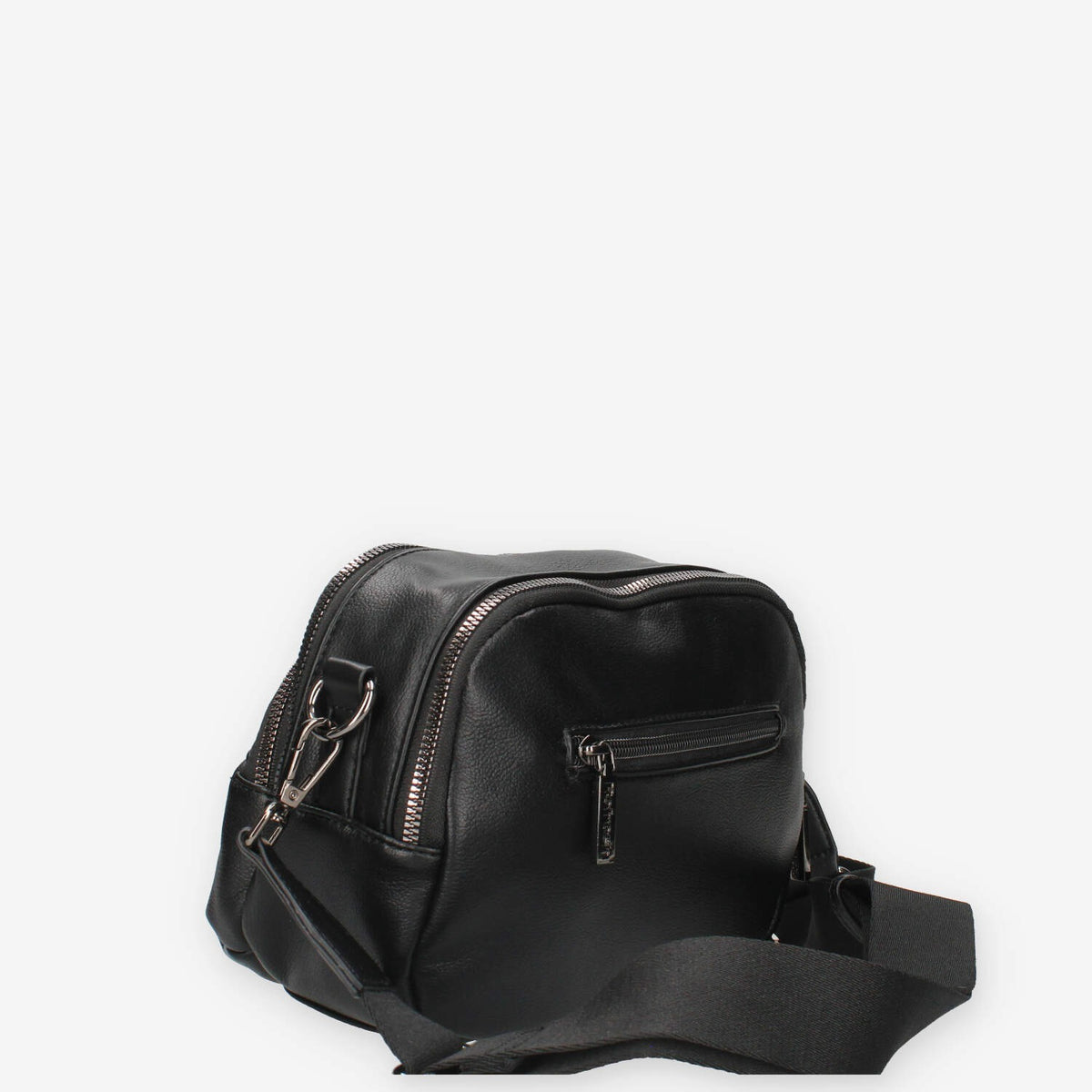 Borsa a Tracolla Nera con Pochette Rimovibile - Refresh