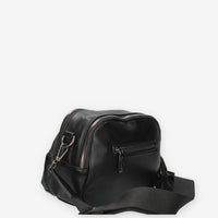 Borsa a Tracolla Nera con Pochette Rimovibile - Refresh
