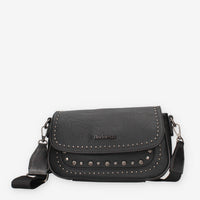 Borsa a Tracolla Nera con Borchie - Refresh