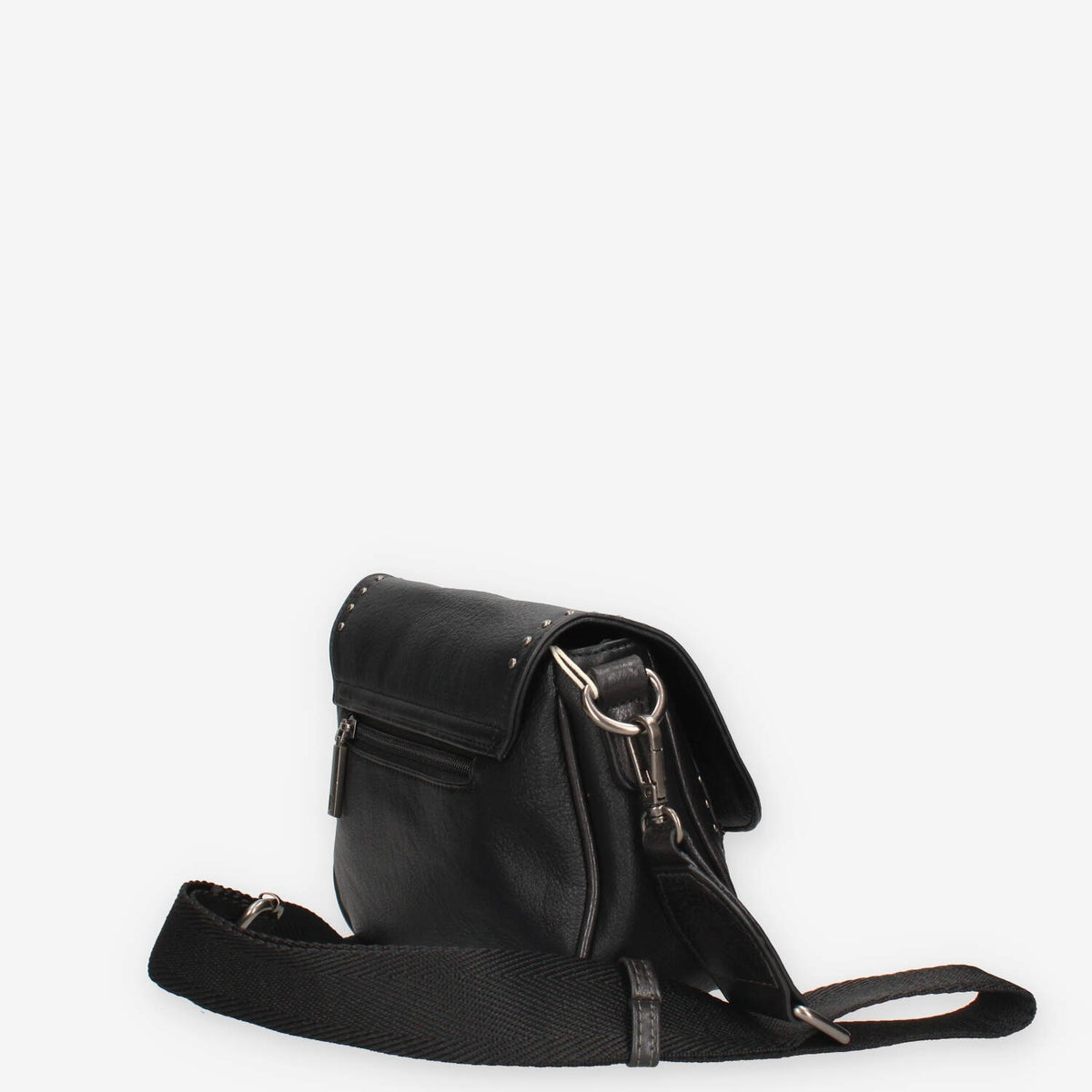 Borsa a Tracolla Nera con Borchie - Refresh