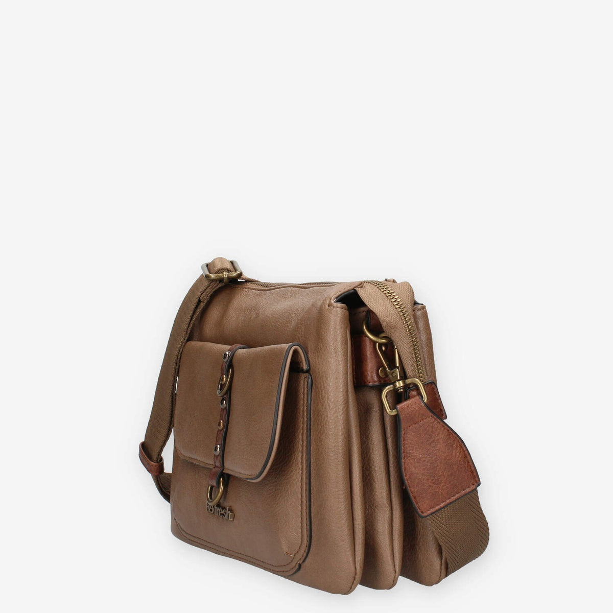 Borsa a Tracolla Taupe Elegante - Refresh