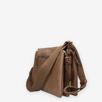Borsa a Tracolla Taupe Elegante - Refresh