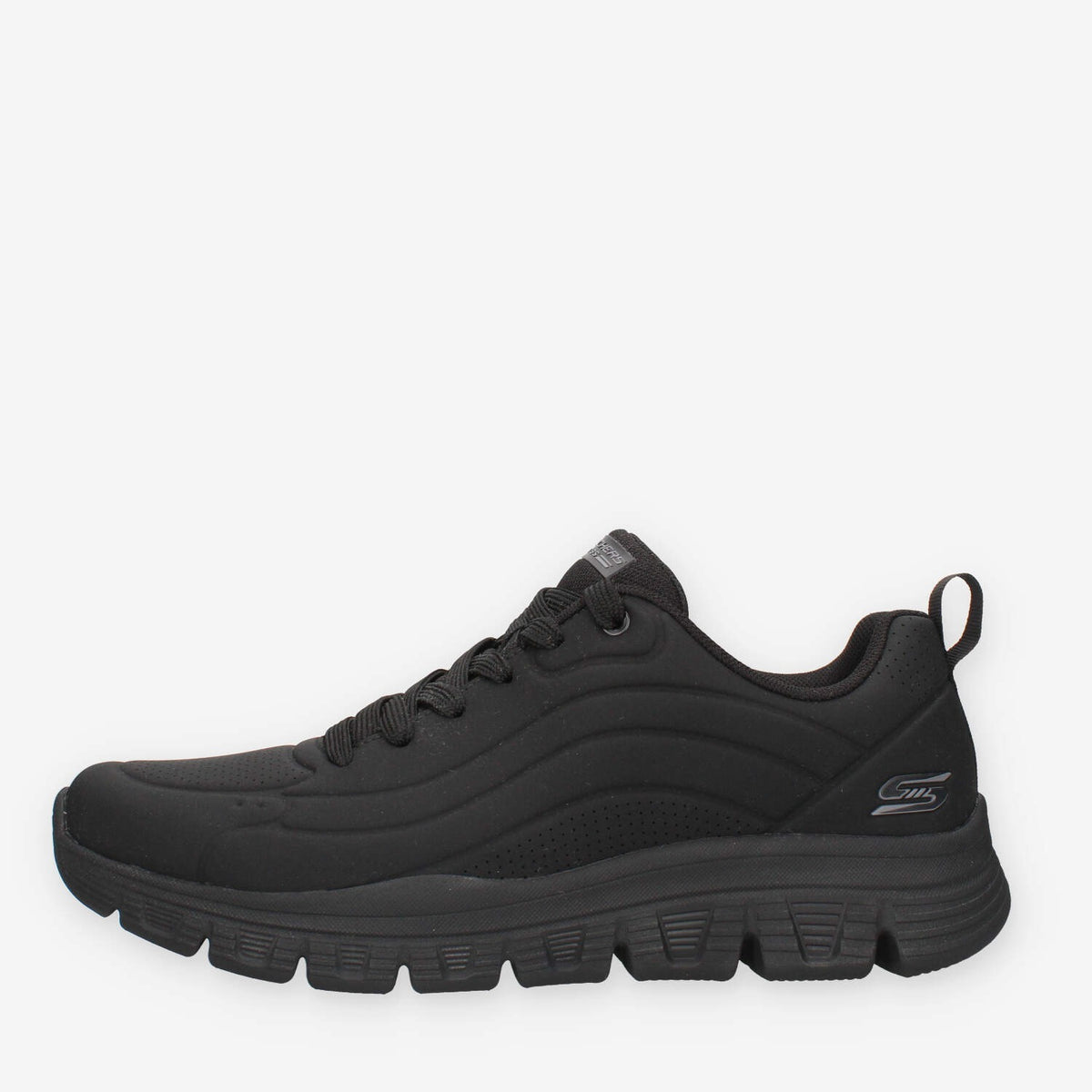 Skechers 118206-BBK: Sneakers Uomo in Total Black