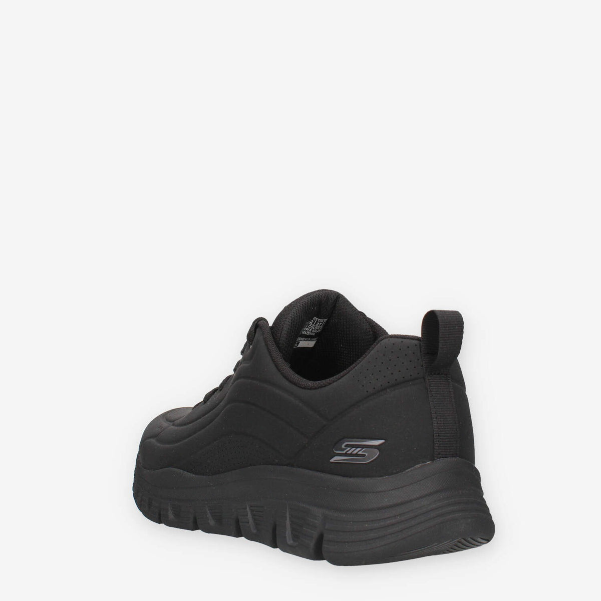 Skechers 118206-BBK: Sneakers Uomo in Total Black