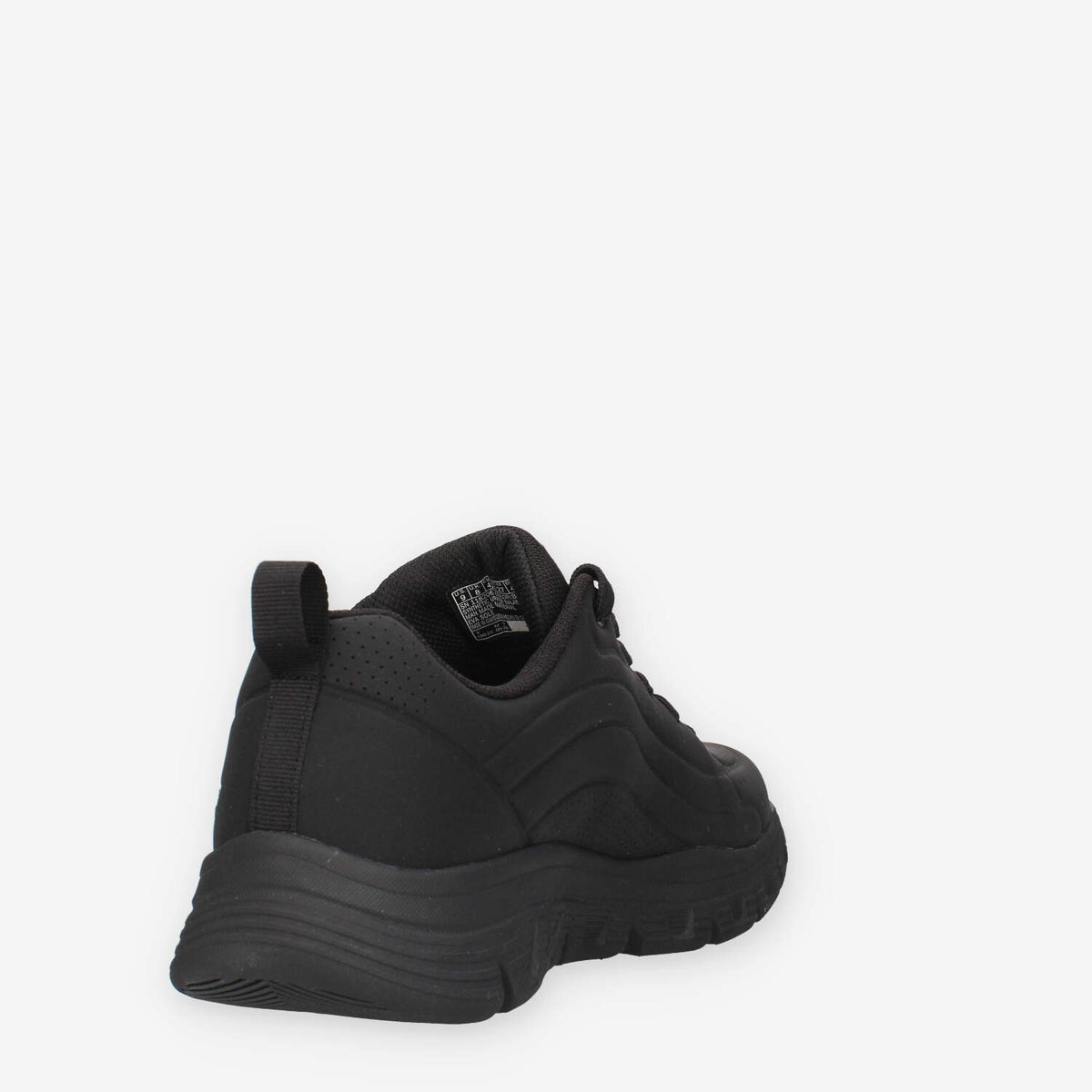 Skechers 118206-BBK: Sneakers Uomo in Total Black