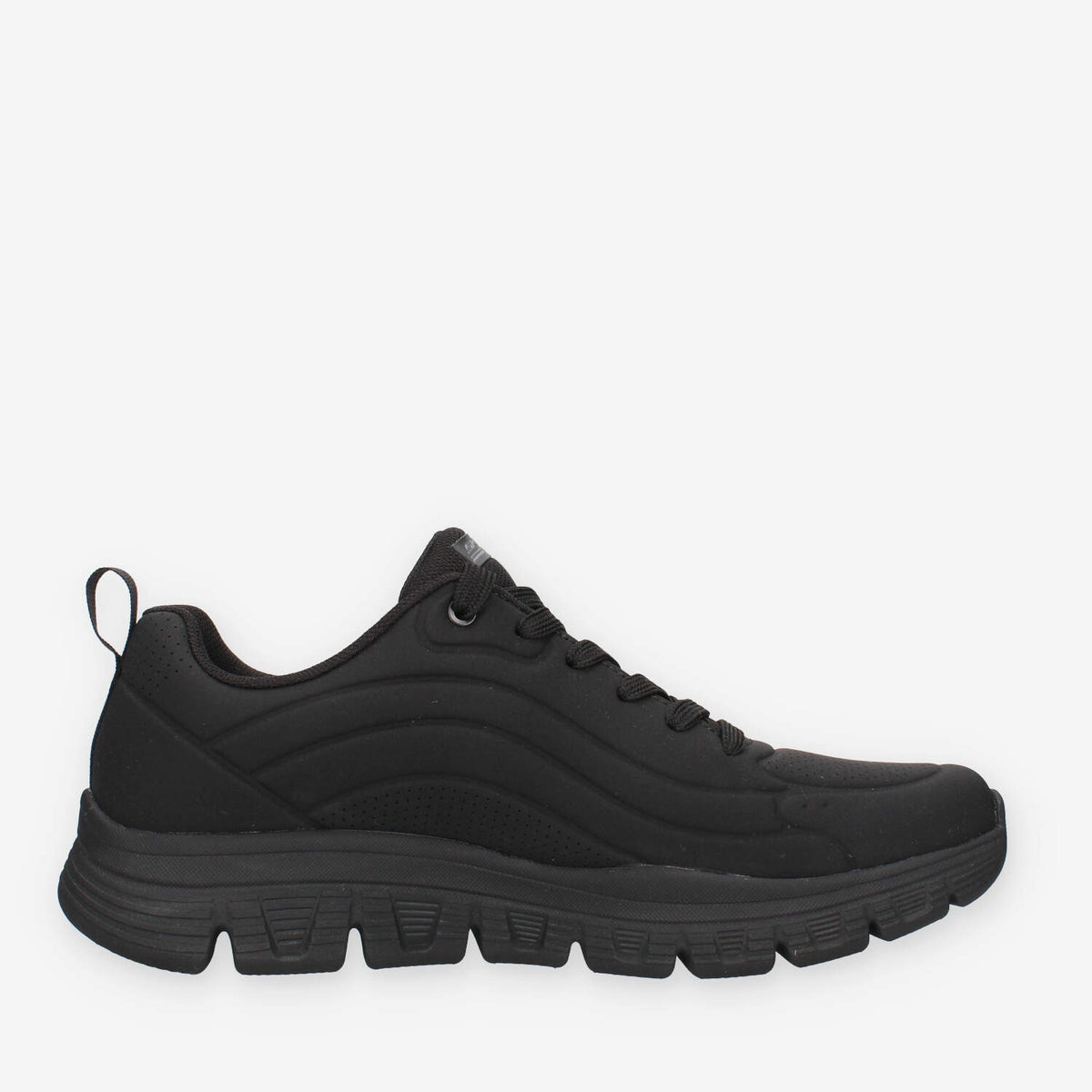 Skechers 118206-BBK: Sneakers Uomo in Total Black