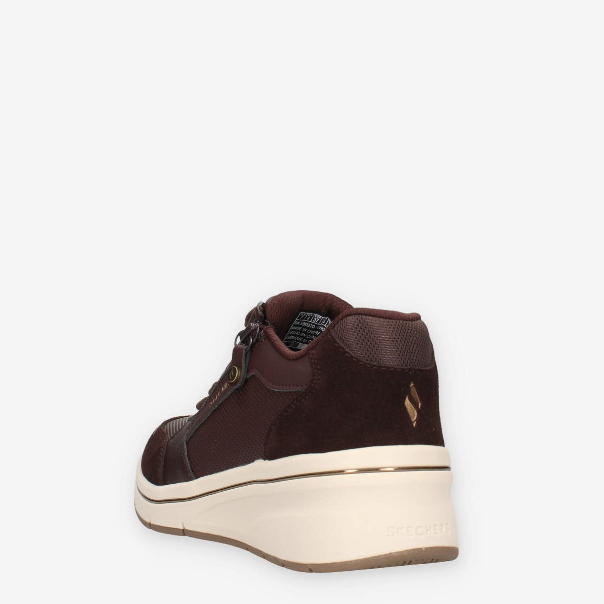 Skechers BILLION FLEX-LUXE UP - Scarpe Eleganti in Colore Cioccolato