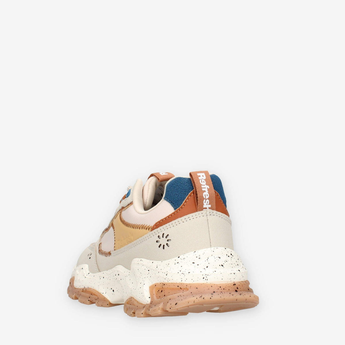 Sneakers Donna Ghiaccio con Dettagli Brillanti - Refresh