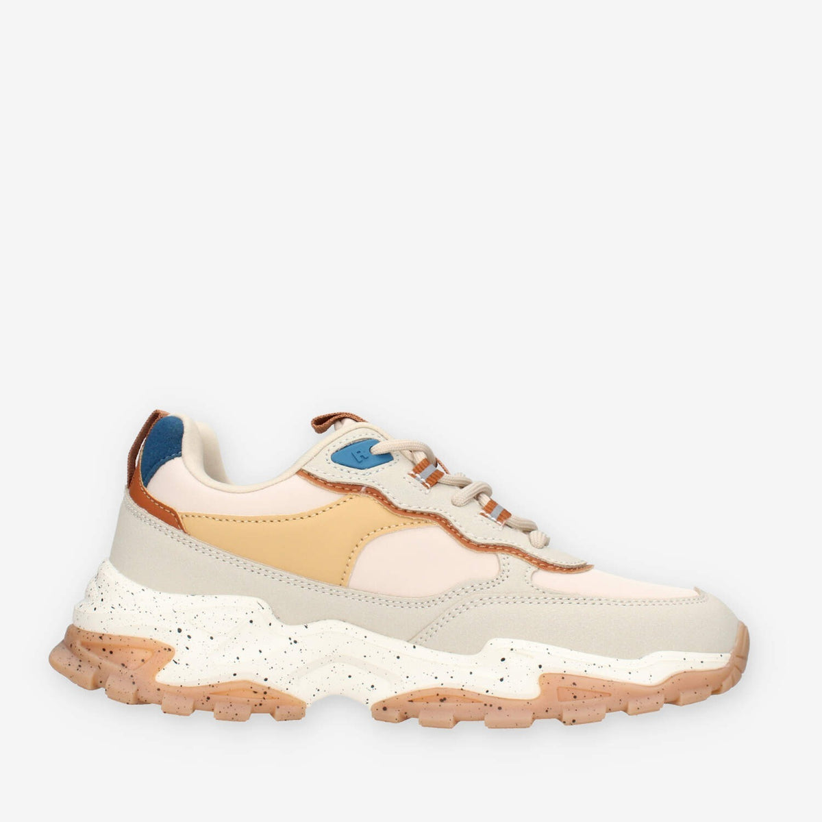 Sneakers Donna Ghiaccio con Dettagli Brillanti - Refresh