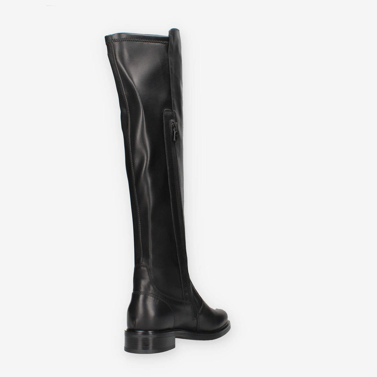 Stivali Alti in Pelle Nero Giardini - Eleganza e Comfort