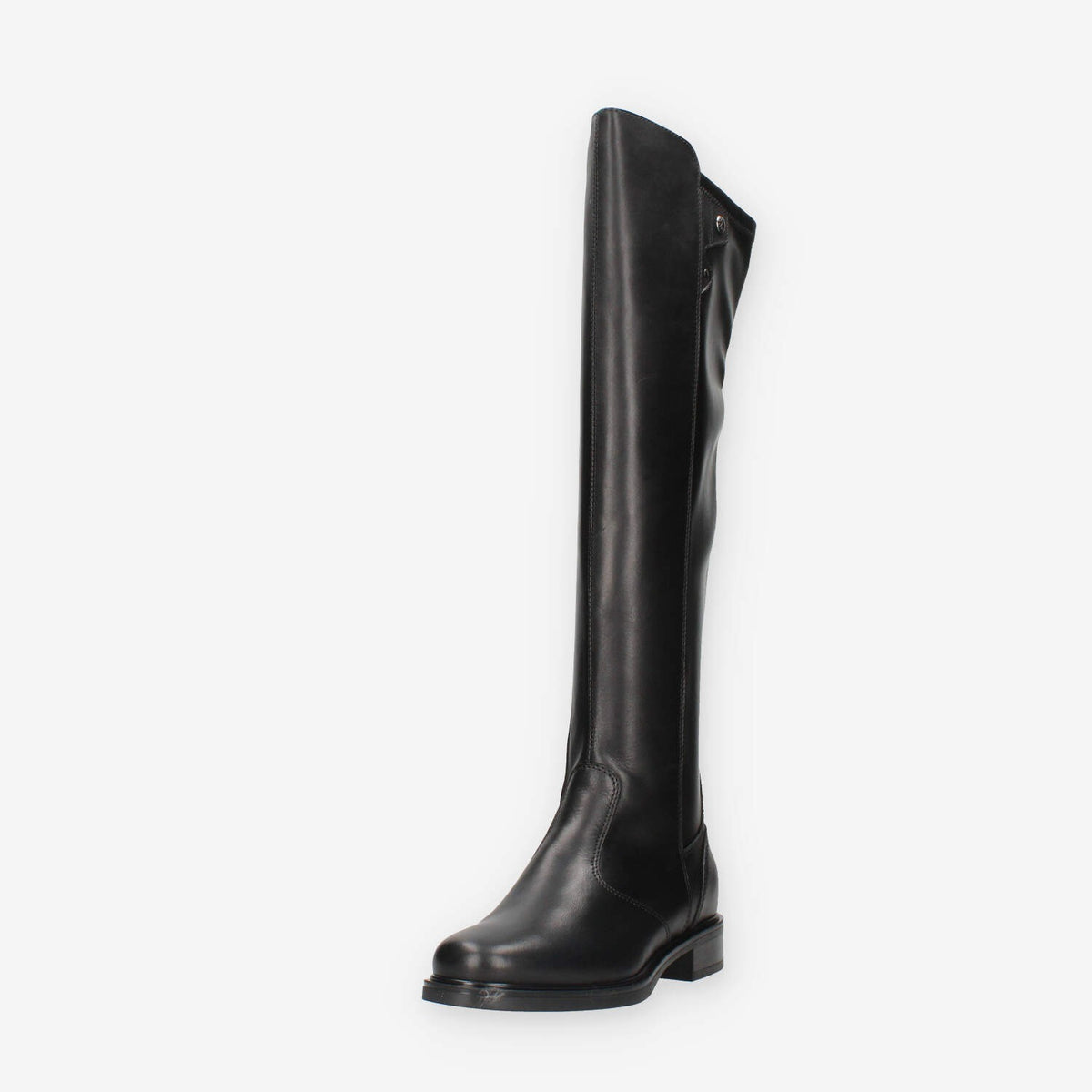 Stivali Alti in Pelle Nero Giardini - Eleganza e Comfort