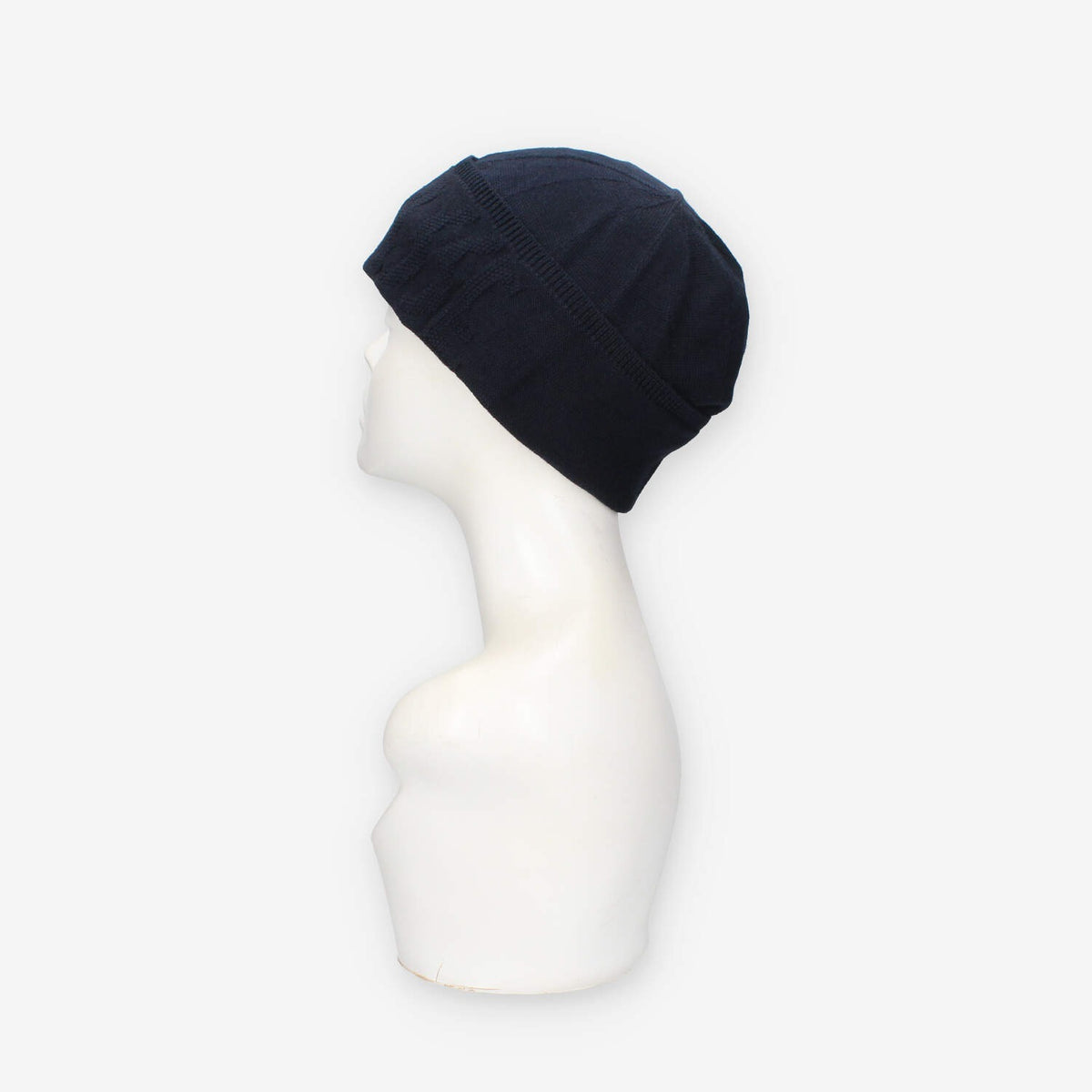 Berretto Elegante in Maglia Blu Notte - Alviero Martini Prima Classe