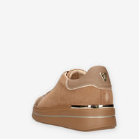 Sneaker Platform Donna in Taupe - VALLEVERDE