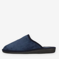 Pantofole Uomo in Velluto Blu - VALLEVERDE