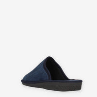 Pantofole Uomo in Velluto Blu - VALLEVERDE